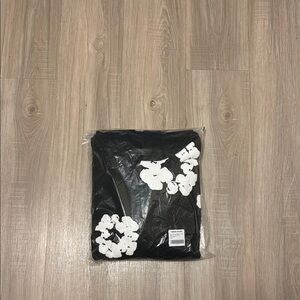 Black and White Floral Sweater